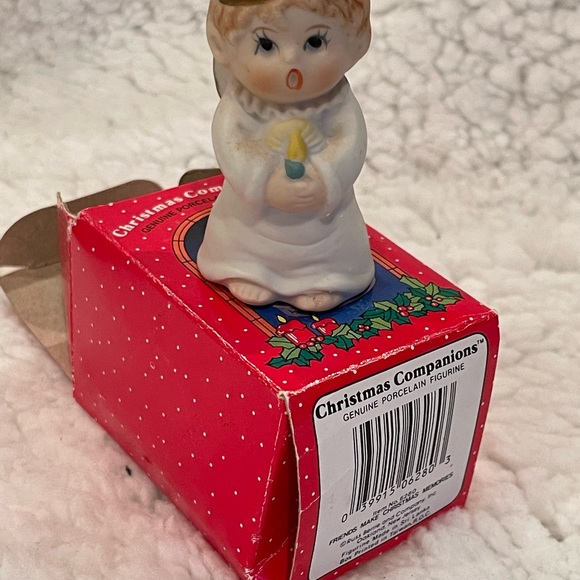 Russ Holiday Vintage Russ Ceramic Angel Candle Holder Poshmark